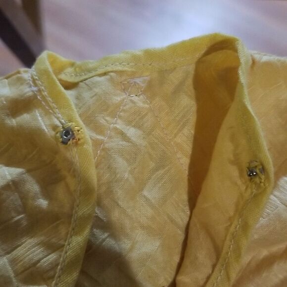 VTG 18" Babydoll Dress yellow - Picture 7 of 8